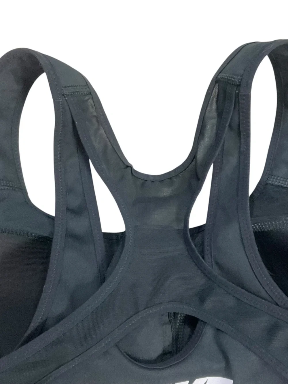 Nike Dri-FIT Shape Zip Front Sports Bra Black Small CN3718-010